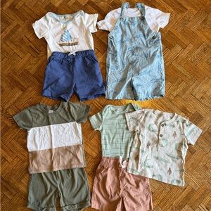 18 month boys summer outfits x4